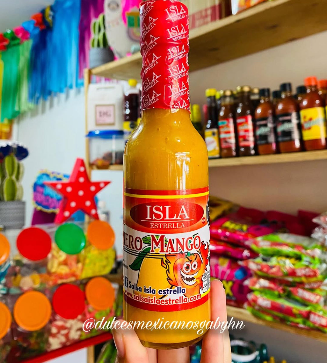 Salsa habanero mango