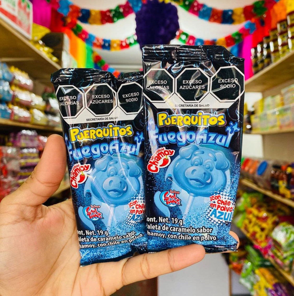 Puerquitos Fuego Azul