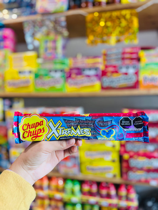 Chupa chups Xtreme Mora azul