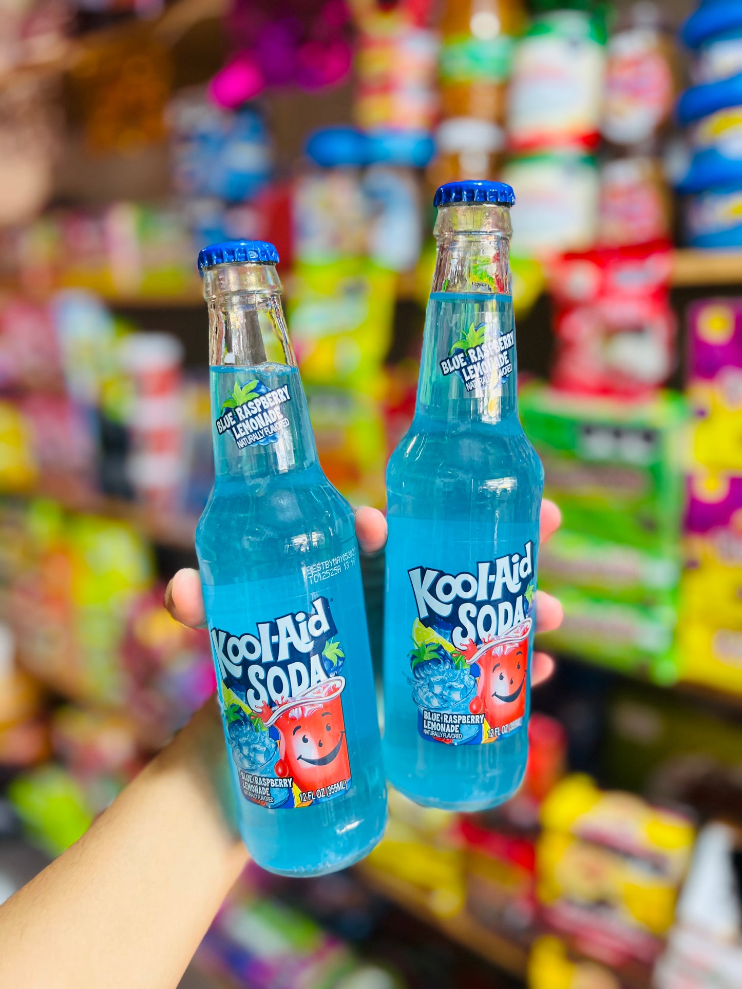 Soda Kool-Aid mora azul