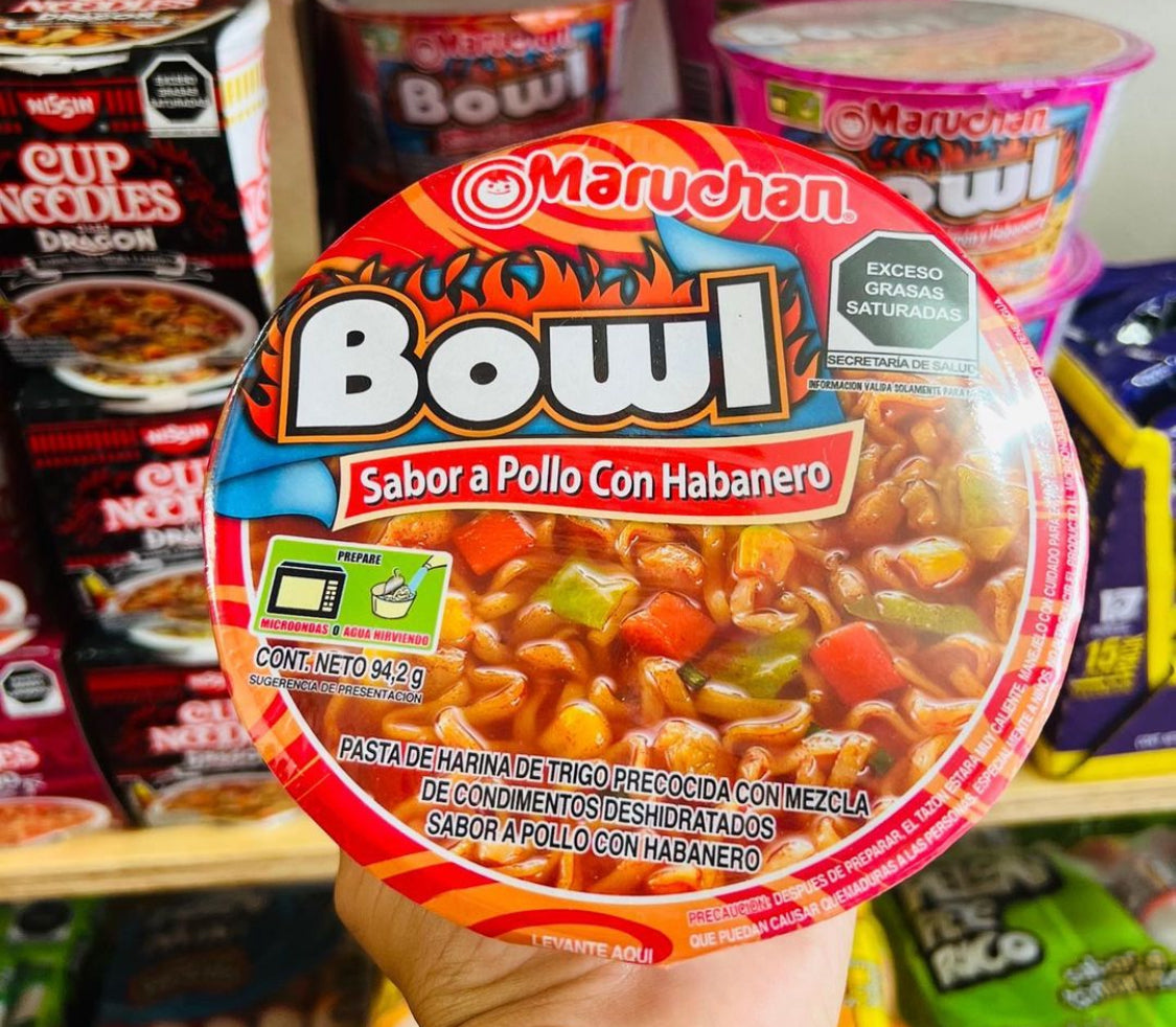 Maruchan Bowl Pollo con Habanero