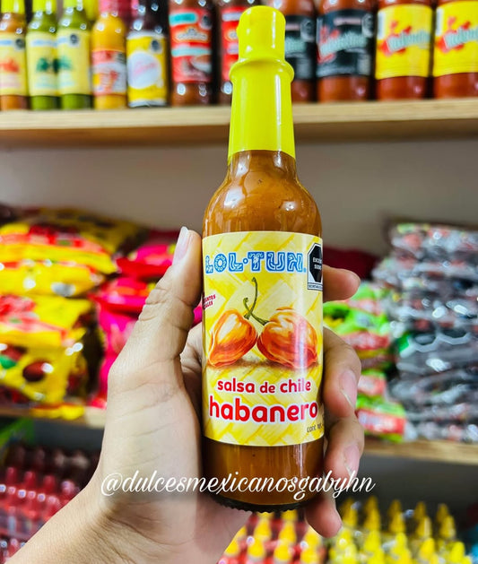 Salsa habanero amarilla