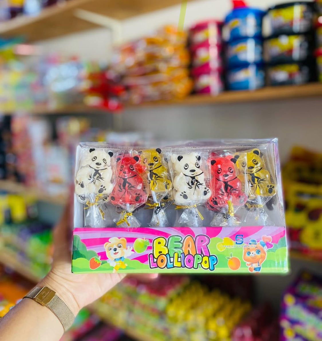 Paletas de osito