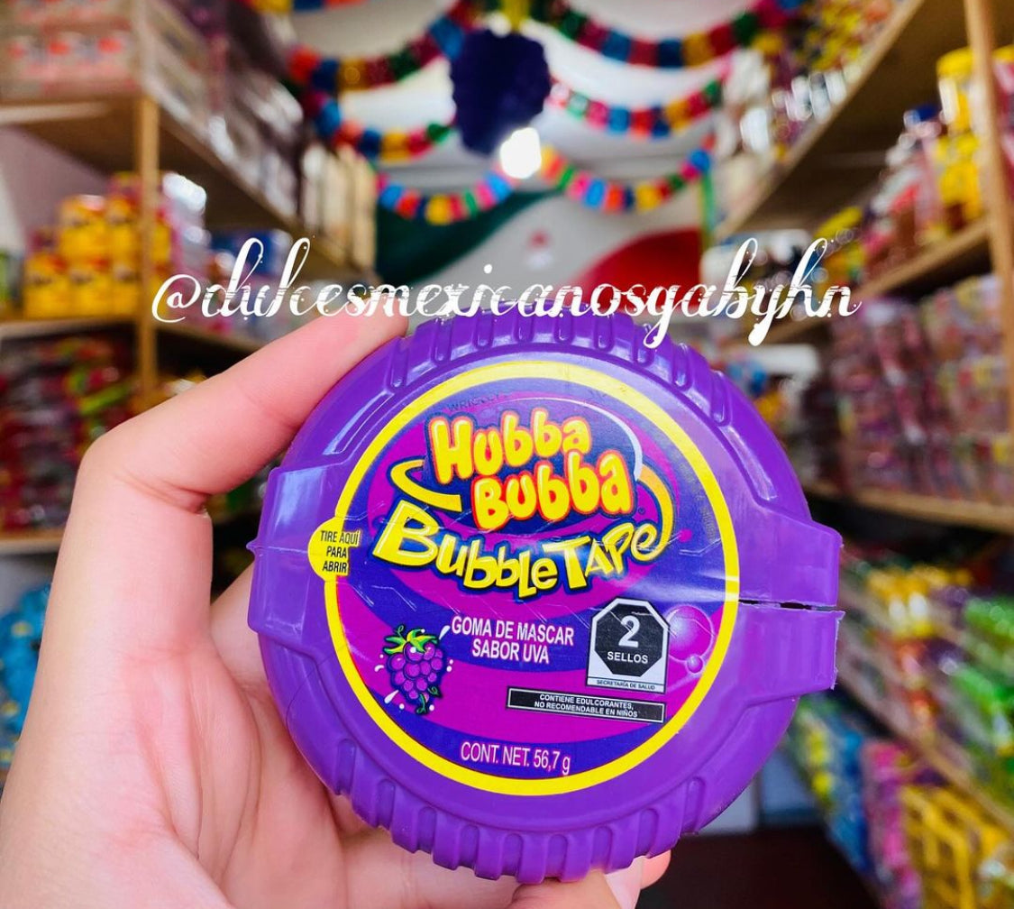 Hubba Bubba Sabor Uva